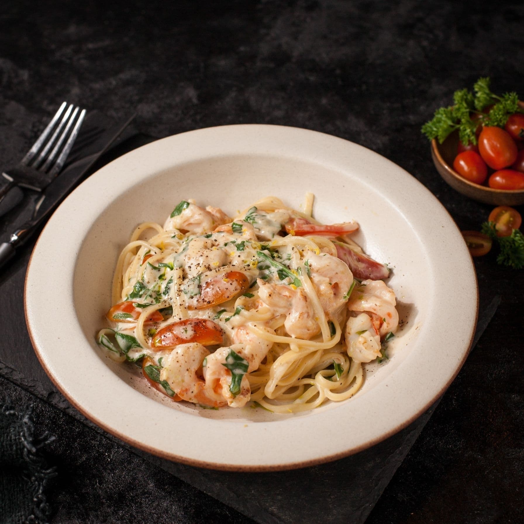 PASTA LEMON SHRIMP