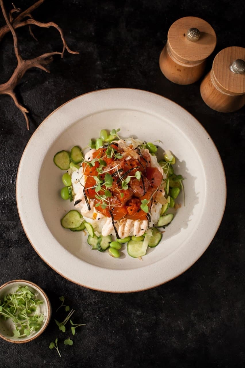 SALMON TERIYAKI BOWL