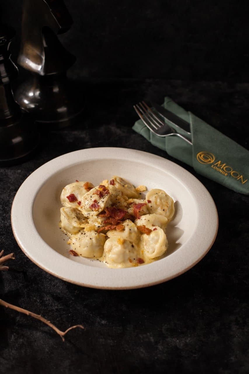 CARBONARA DUMPLINGS