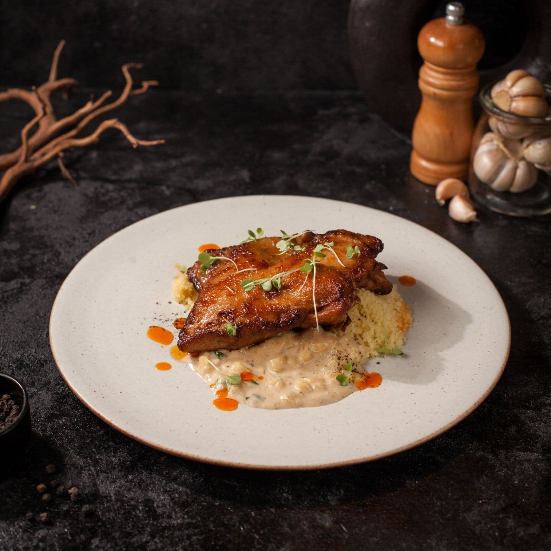 CHICKEN WITH LEMONGRASS COUSCOUS